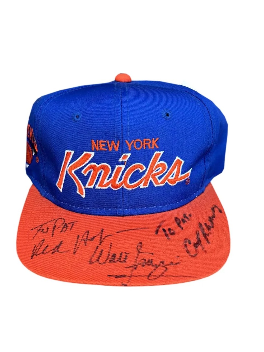 Vintage Sports Specialties New York Knicks Hat (Autographed